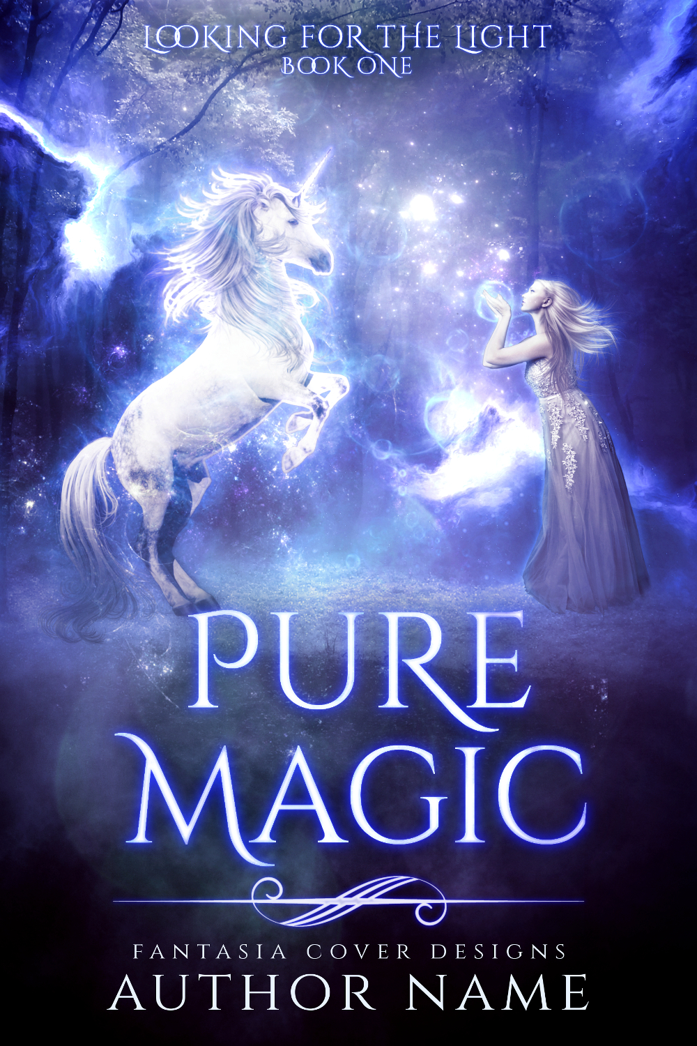 Pure Magic Fantasia Cover Designs